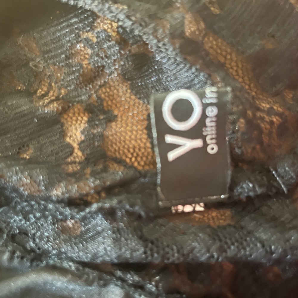 Black Lace Top